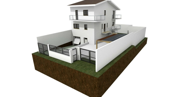 Terreno Edificabile 500 Mq Con Progetto Approvato Viale Calabria