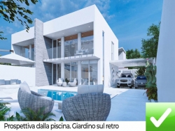 Villa Nuova Costruzione Panoramica + Giardino Campo Calabro