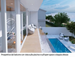 Villa Nuova Costruzione Panoramica + Giardino Campo Calabro