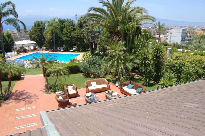 Villa Da Sogno Con Vista Panoramica Sullo Stretto + Piscina + Giardino Saracinello