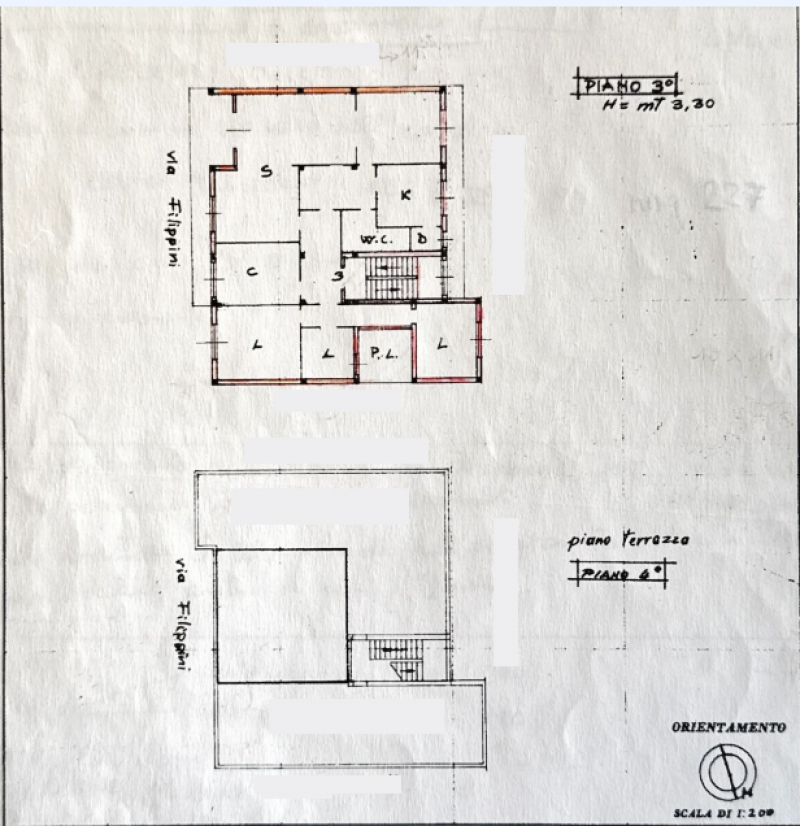 Appartamento Via Filippini 220 Mq 3 Piano No Ascensore