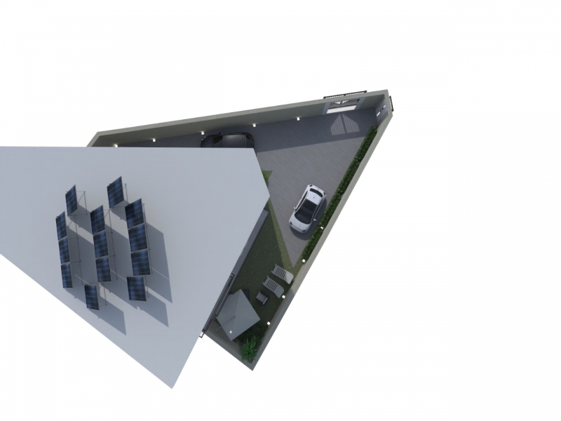 Villa Di Nuova Costruzione Con Giardino Arangea