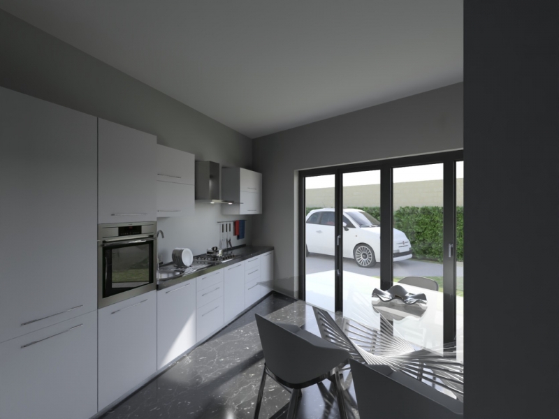 Villa Di Nuova Costruzione Con Giardino Arangea