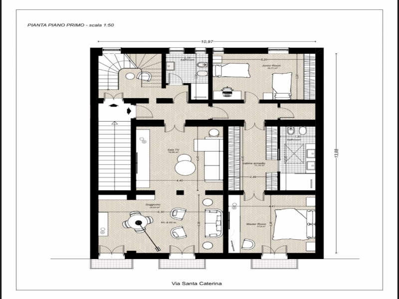 Duplex Semi Indipendente Santa Caterina