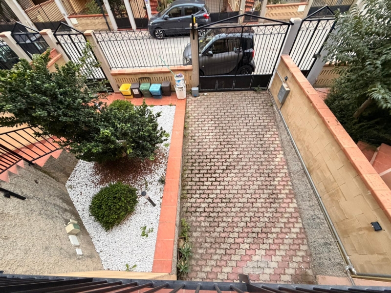 Villa A Schiera Con Giardino e Terrazzo Sbarre Pressi Bar San Francesco