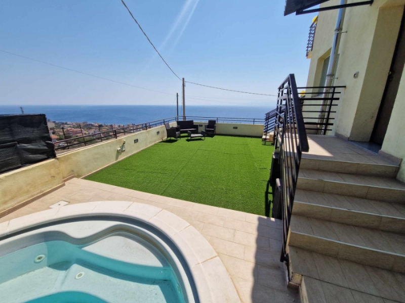 Villa Panoramica Super Rifinita Pellaro con Giardino e Piscina