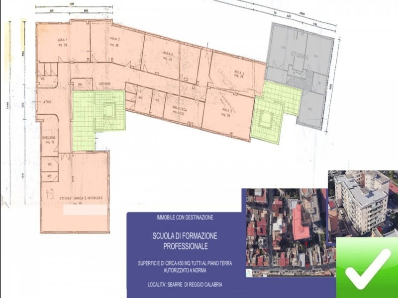 Immobile Categoria B5 Sbarre Centrali