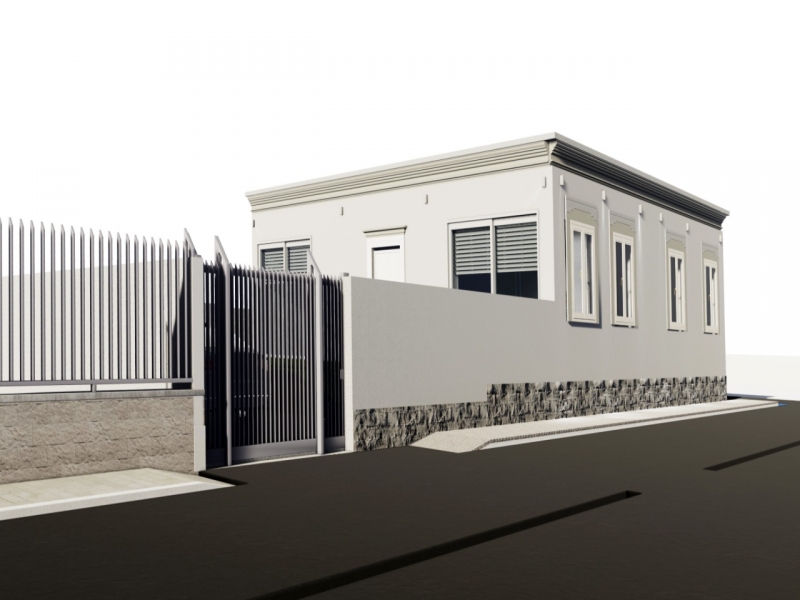 Villa Indipendente Da Ristrutturare Con Progetto Gallina Centro 