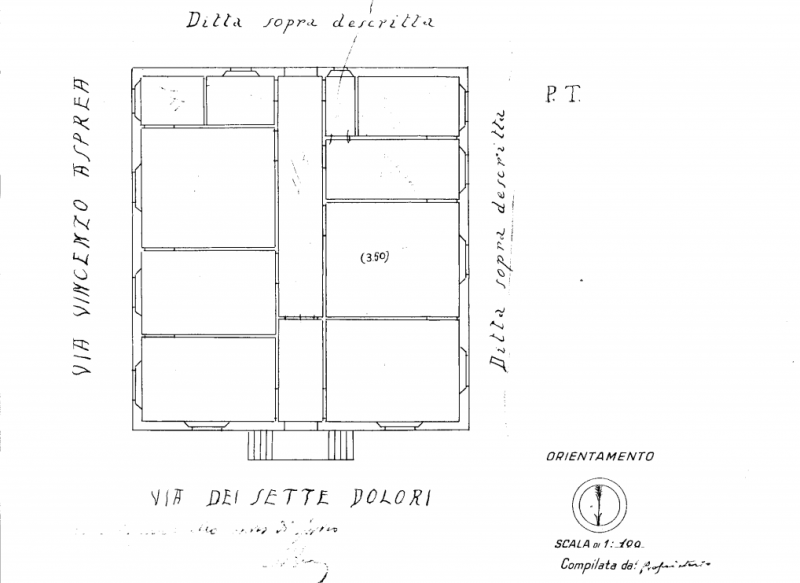 Villa Indipendente Da Ristrutturare Con Progetto Gallina Centro 