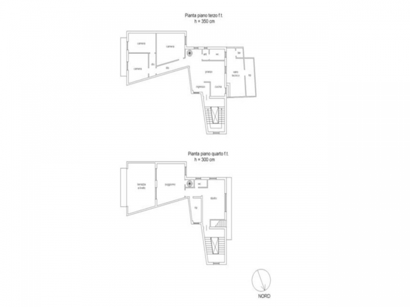 Duplex Prestigioso Su Due Livelli Con Terrazzo Centro Duomo