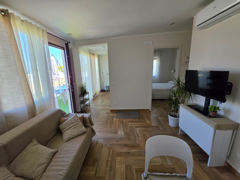 Attico Arredato Panoramico Fronte Mare Pellaro 
