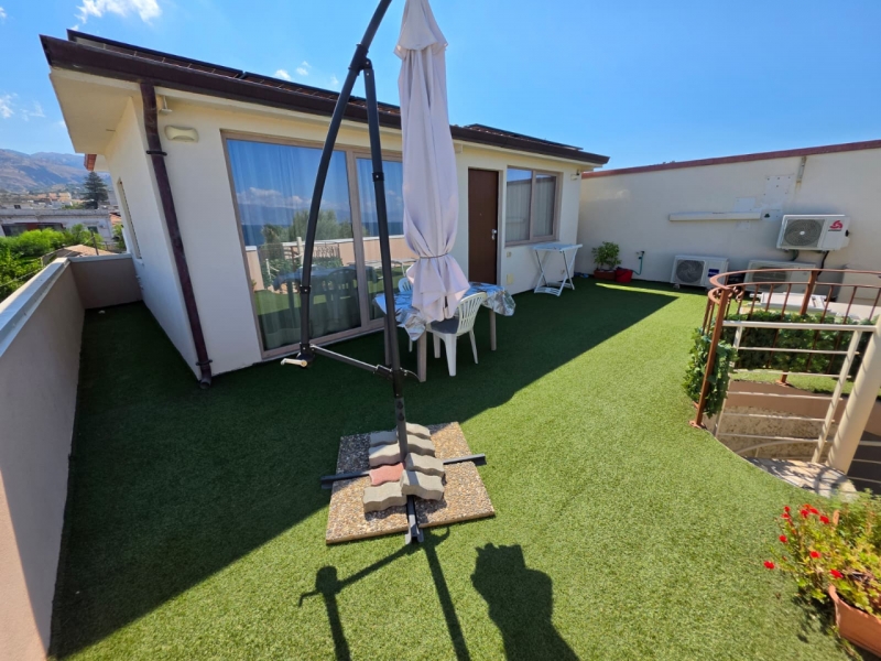 Attico Arredato Panoramico Fronte Mare Pellaro 