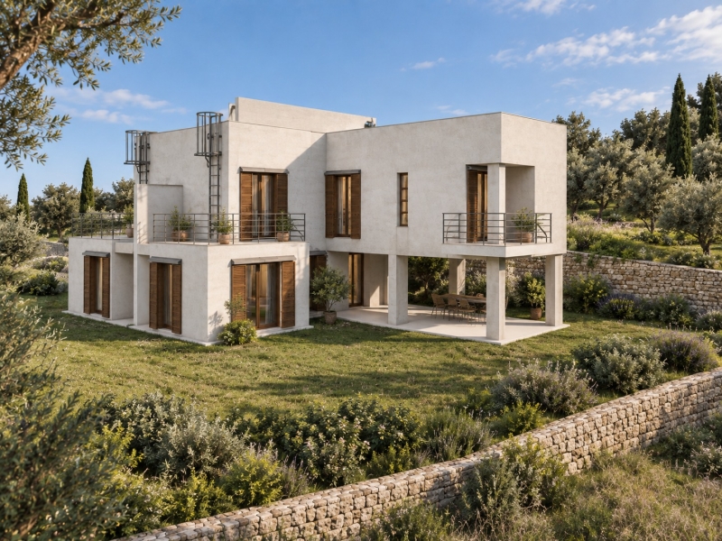 Nuova Costruzione Due Livelli + Terrazzo + Giardino Catona